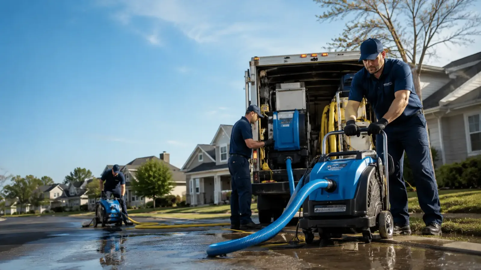 Flood Damage Cleanup in Mcbain, MI